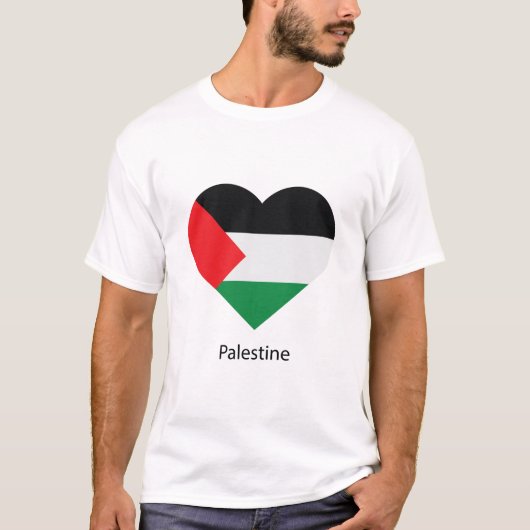 T-shirt Aimer la Palestine (Devant)