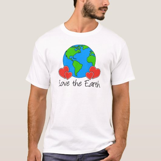 T-shirt Aimer La Terre (Devant)