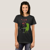 T-SHIRT AIMER L'ARGENT (Devant entier)