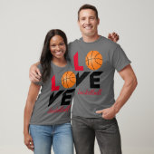 T-shirt Aimer le basket-ball (Unisexe)