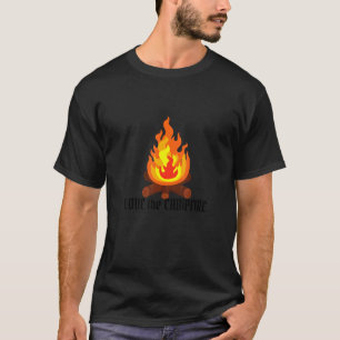 T-shirt Aimer Le Feu De Campagne Feu Solo Camping Adbench 