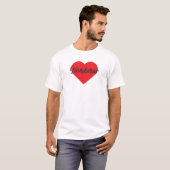 T-shirt Aimer le Honduras (Devant entier)
