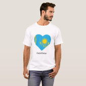 T-shirt Aimer le Kazakhstan (Devant entier)