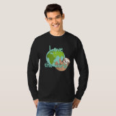 T-shirt Aimer Le Monde Paresseux (Devant entier)