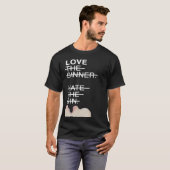 T-shirt Aimer le pécheur haïr le péché (Devant entier)