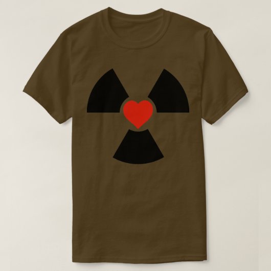 T-shirt Aimer l'énergie nucléaire (Design devant)