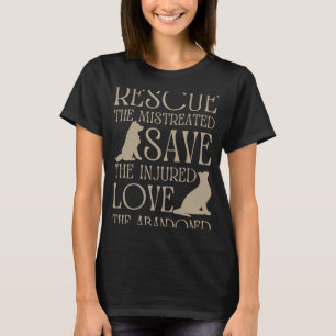 T-shirt Aimer Les Abandonnés À L'Exception Des Blessés Sec