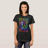 T-shirt Aimer Les Abandonnés À L'Exception Des Blessés Sec (Devant entier)
