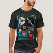 T-shirt Aimer les médias physiques (Devant)