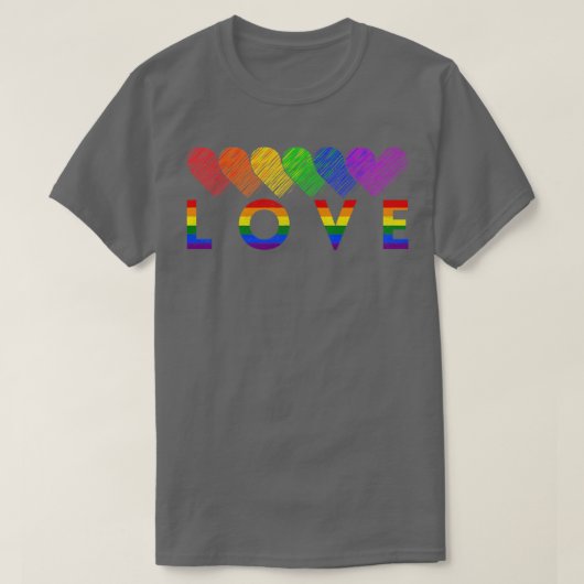 T-shirt Aimer LGBT2 (Design devant)