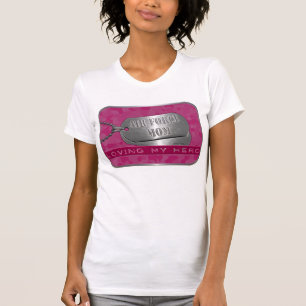 T-shirt Aimer ma maman de l'Armée de l'Air de héros