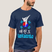 T-shirt ☯ Aimer Martial Coréen-TaeKwonDo (Devant)