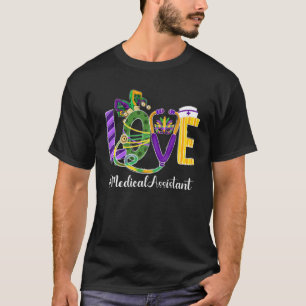 T-shirt AIMER Médicale Assistant Leopard Mardi Gras Festi