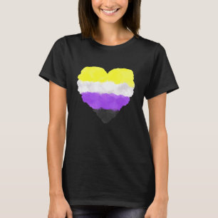 T-shirt Aimer mignonne La Fierté Non binaire Indicateur Fi