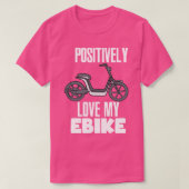 T-shirt Aimer mon eBike (Design devant)
