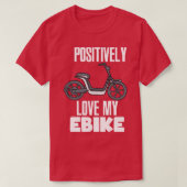 T-shirt Aimer mon eBike (Design devant)
