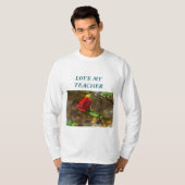 T-shirt Aimer mon enseignant (Devant entier)