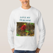 T-shirt Aimer mon enseignant (Devant)