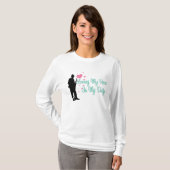 T-shirt Aimer mon héros est mon devoir (Devant entier)
