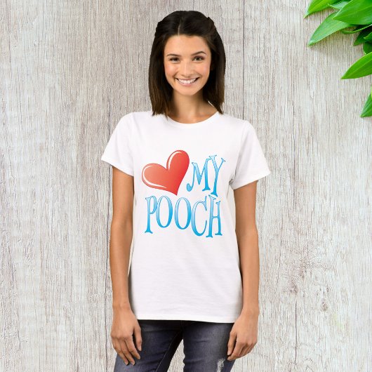 T-shirt Aimer Mon Pooch