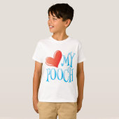 T-shirt Aimer Mon Pooch (Devant entier)