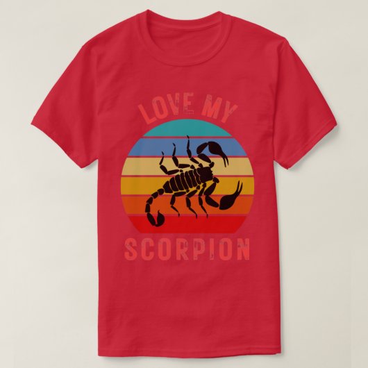 T-shirt Aimer Mon Scorpion (Design devant)