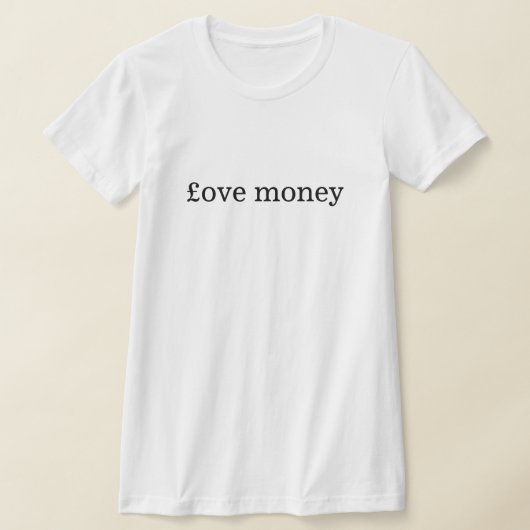 T-shirt Aimer Money (Poser)