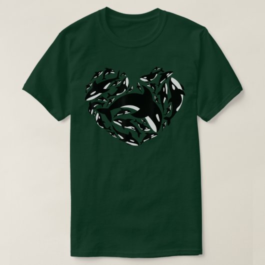 T-shirt Aimer Orca Cadeaux Killer Whale (Design devant)
