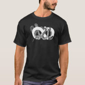 T-shirt Aimer Serpents Infinité Symbole Reptile Animaux Na (Devant)