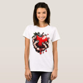 T-shirt Aimer serrer (Devant entier)