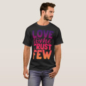 T-shirt Aimer Un Peu De Confiance Peu (Devant entier)