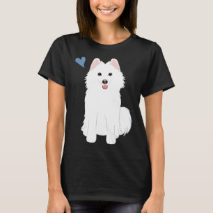 T-shirt Aimer White Pomsky Pomeranian Husky
