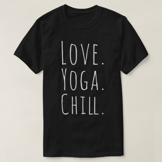 T-shirt Aimer Yoga Chill (Design devant)