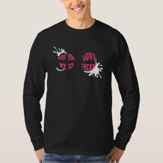 T-shirt Aimes-tu ma crème glacée