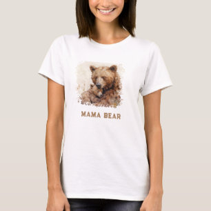 T-shirt *~* Aimez AP72 MAMA OURS BÉBÉ Fête des Mères Cadea