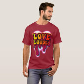 T-shirt Aimez bruyamment (Devant entier)
