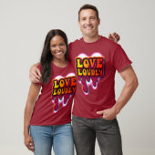 T-shirt Aimez bruyamment (Unisexe)
