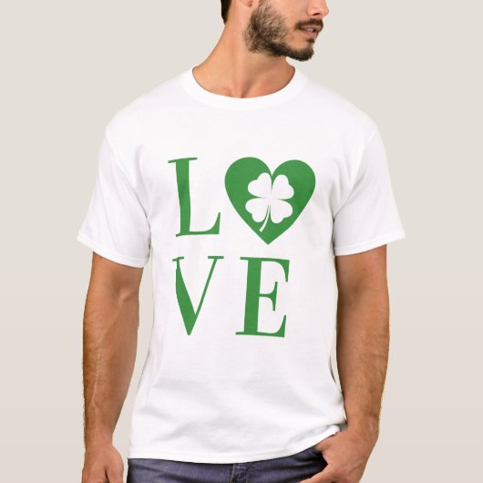 T-shirt Aimez la Saint-Patrick (Devant)