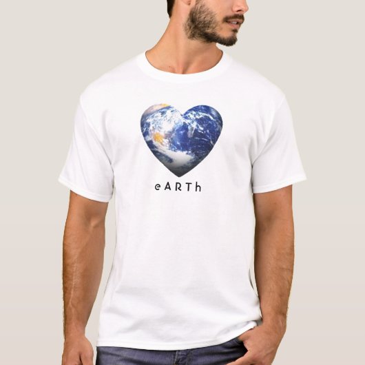 T-shirt Aimez la terre (Devant)