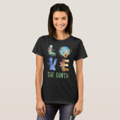 T-SHIRT AIMEZ LA TERRE (Devant entier)