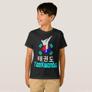 T-shirt ☯ Aimez l'art martial coréen-TaeKwonDo