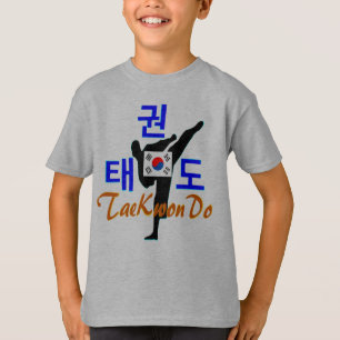 T-shirt ☯ Aimez le baseball martial coréen-TaeKwonDo