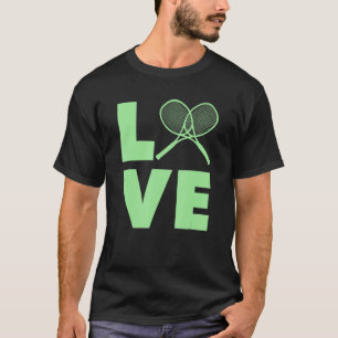 T-shirt Aimez Les Joueurs De Tennis Et Les Entraîneurs