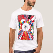 T-shirt Aimez les pays de l'OTAN, avec l'OTAN (Devant)