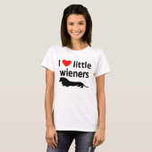 T-SHIRT AIMEZ LES PETITS WIENERS TEL (Devant entier)