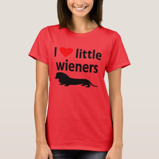 T-SHIRT AIMEZ LES PETITS WIENERS TEL (Devant)