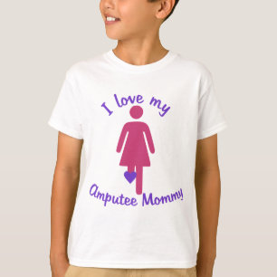 T-shirt Aimez ma maman d'amputé