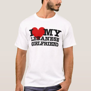 T-shirt Aimez mon amie libanaise