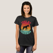 T-shirt Aimez Mon Doberman (Devant entier)