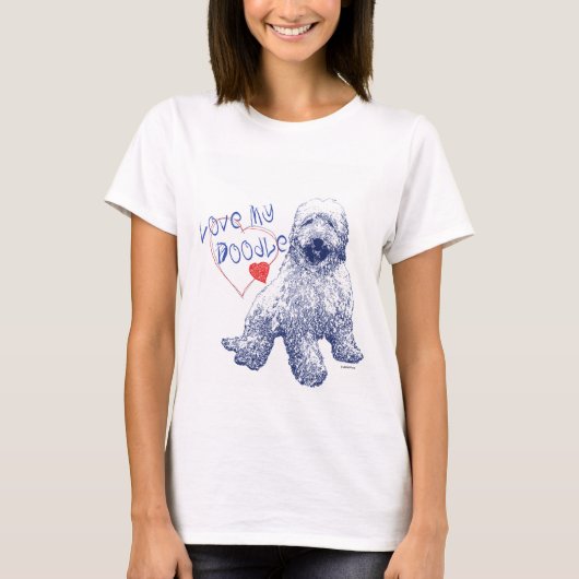 T-shirt Aimez mon griffonnage (Devant)